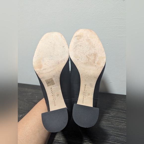 Dkny black leather pumps - Picture 5 of 5